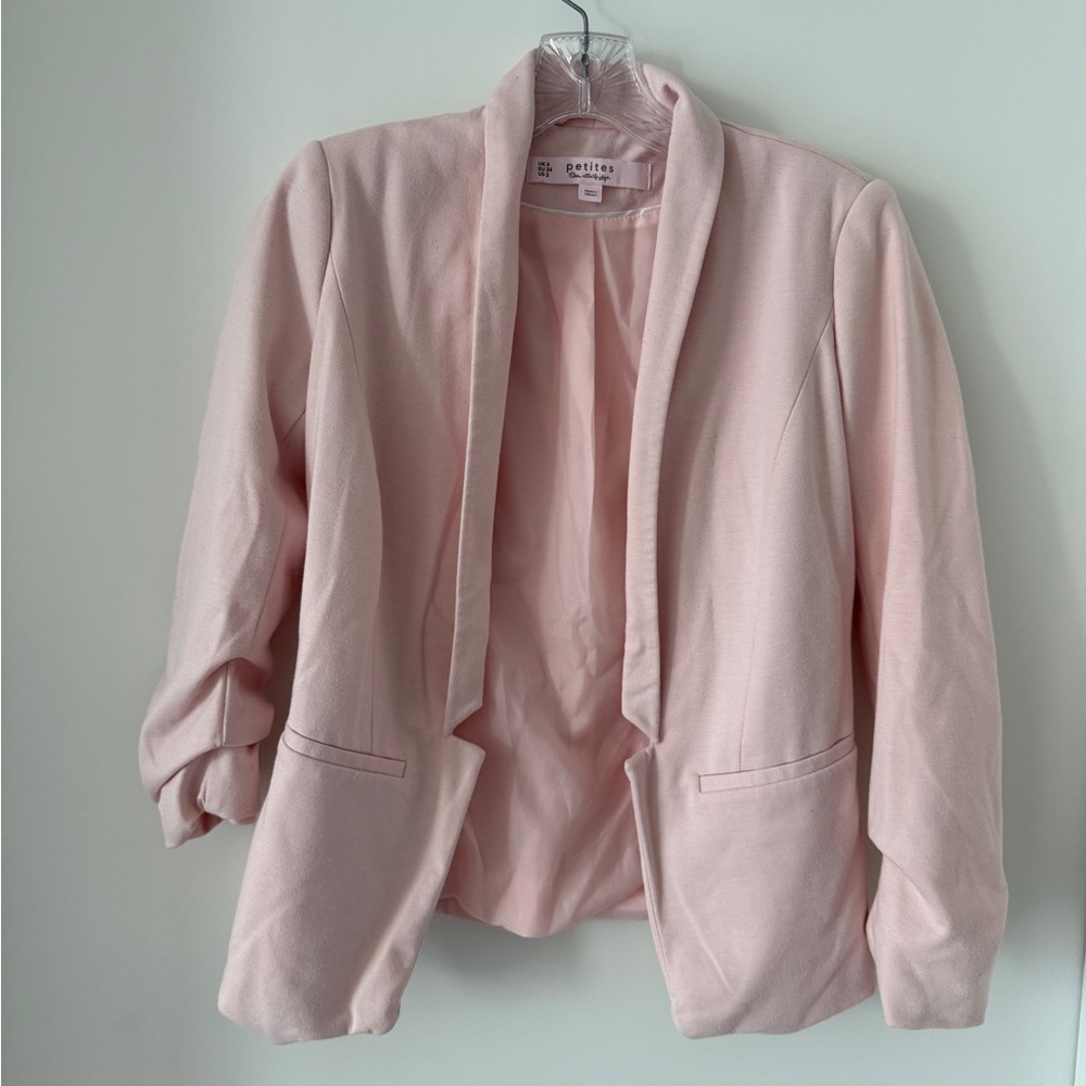 Miss Selfridge Soft Pink Women's Blazer